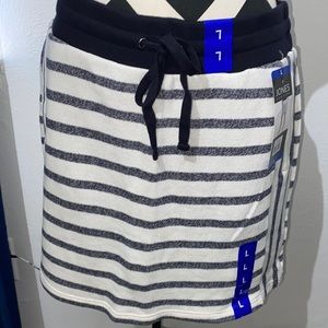 Blue & White Skort